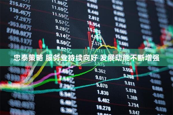 忠泰策略 服务业持续向好 发展动能不断增强