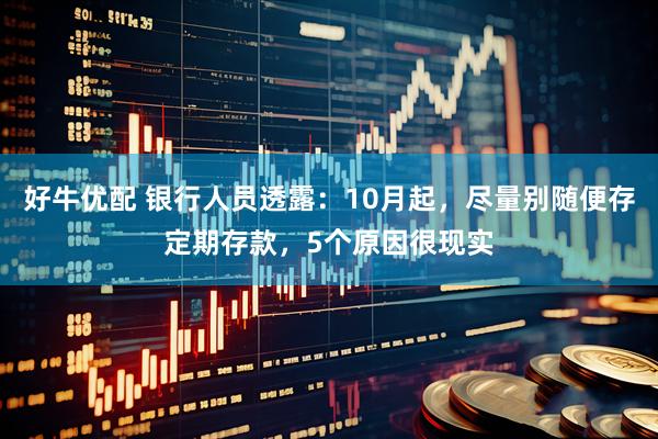 好牛优配 银行人员透露：10月起，尽量别随便存定期存款，5个原因很现实