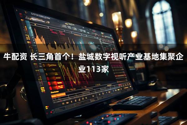 牛配资 长三角首个！盐城数字视听产业基地集聚企业113家
